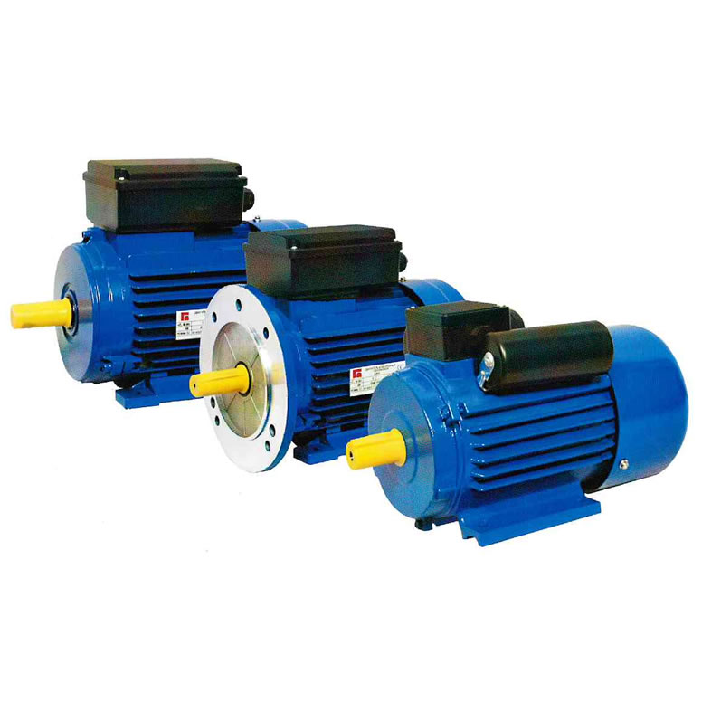 AИPE series aluminum housing single phase motors