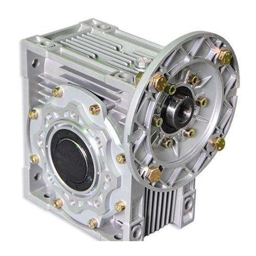Two way output shaft NMRV aluminum worm gear reducer